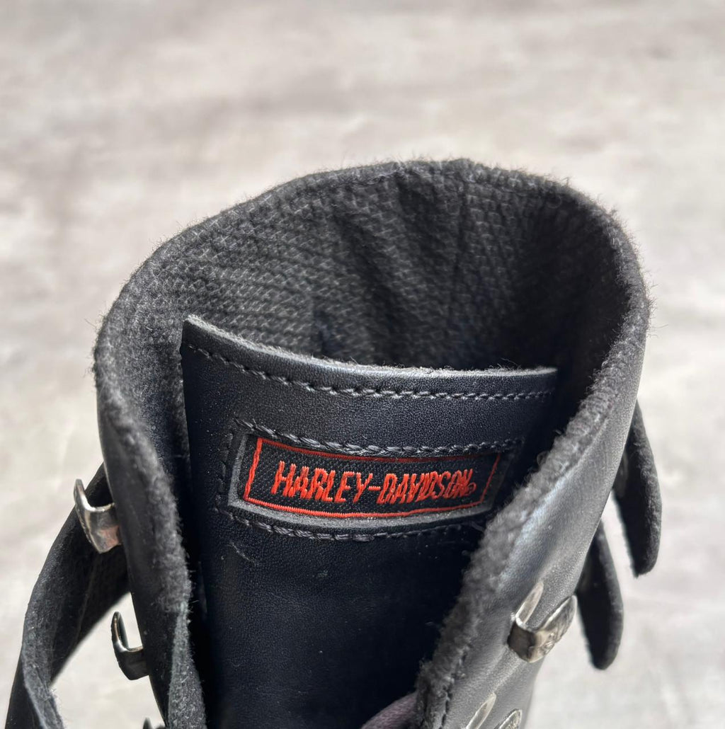 Harley davidson black Motorcycle boots