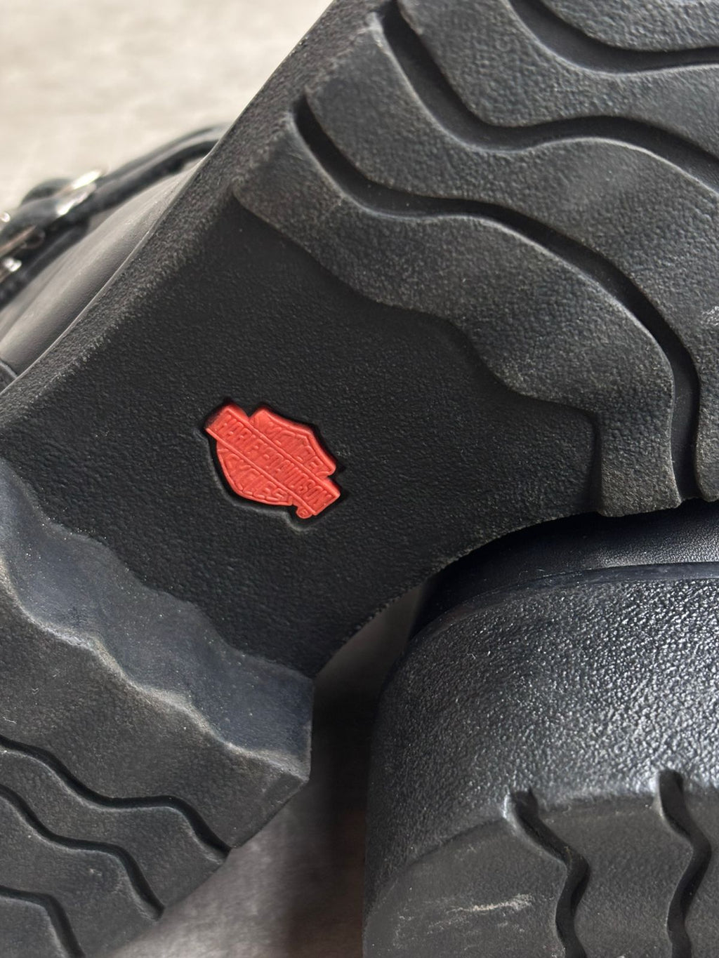 Harley davidson black Motorcycle boots