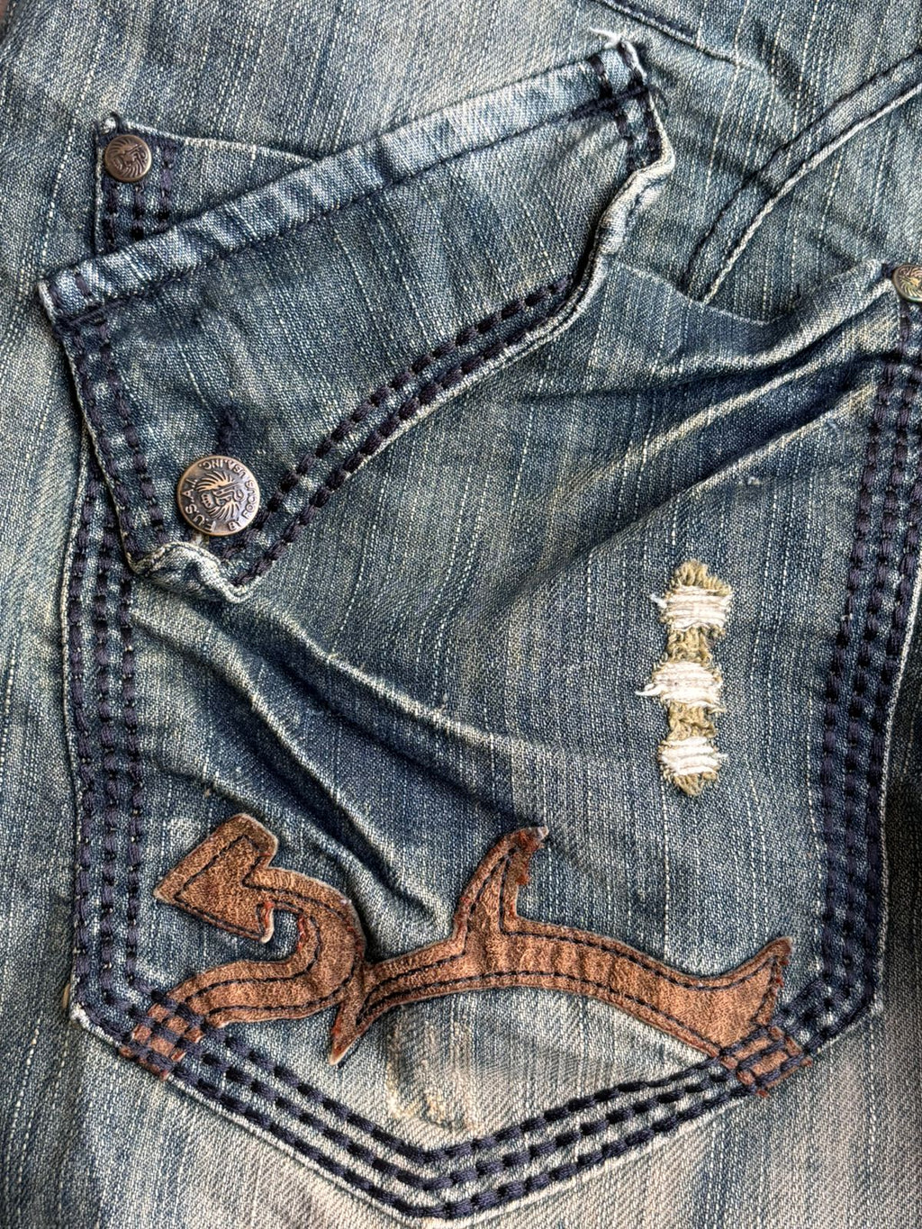 Y2K jeans.