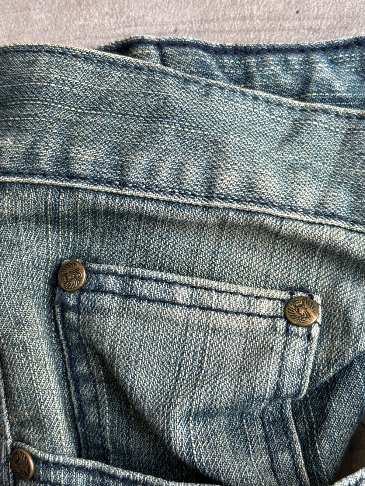 Y2K jeans.