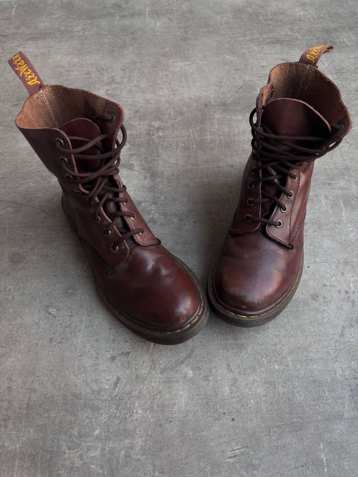Dr martens Brown High top boot