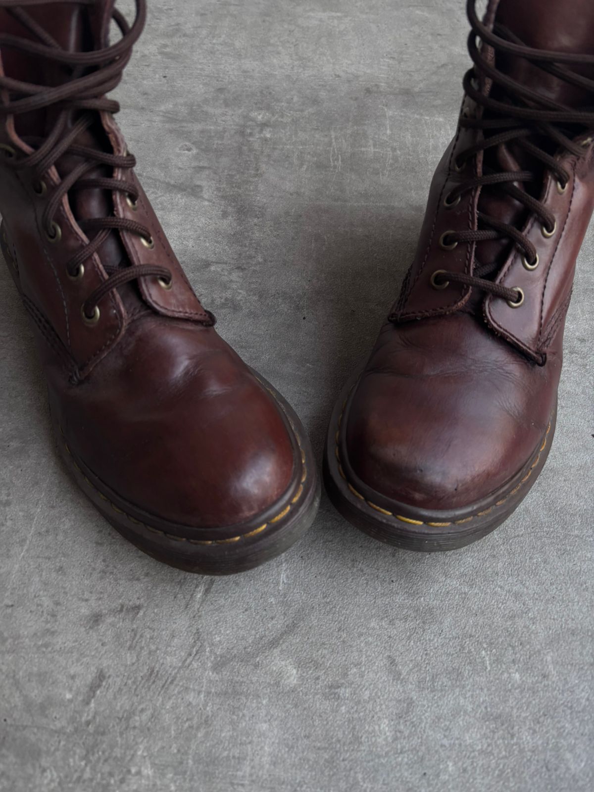 Dr martens Brown High top boot