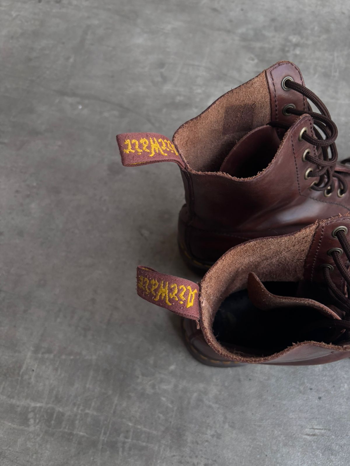 Dr martens Brown High top boot