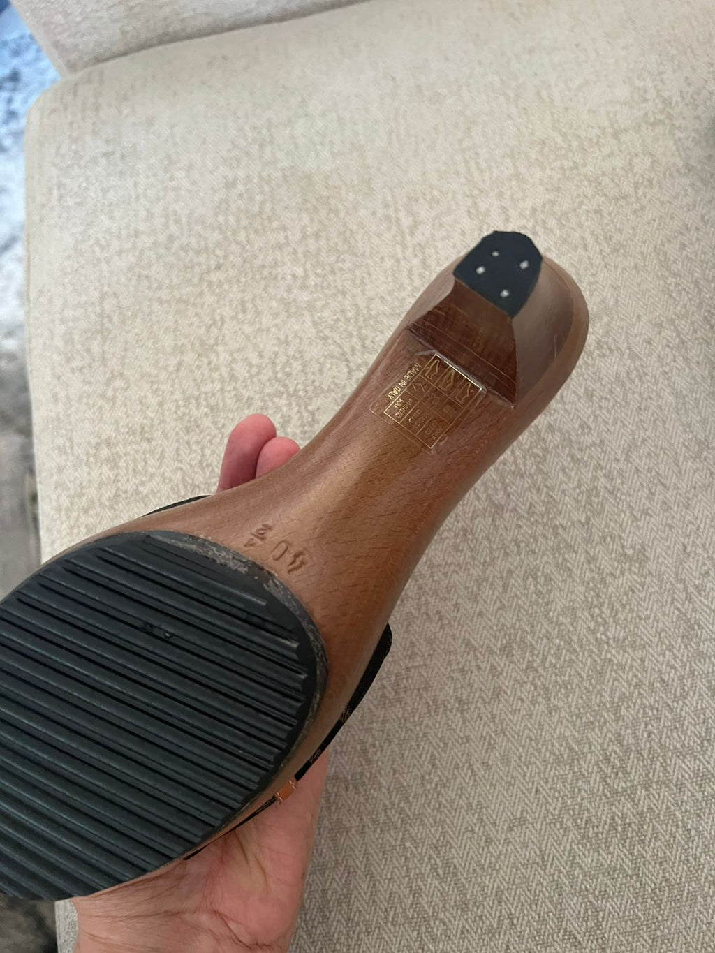 Fendi clogs