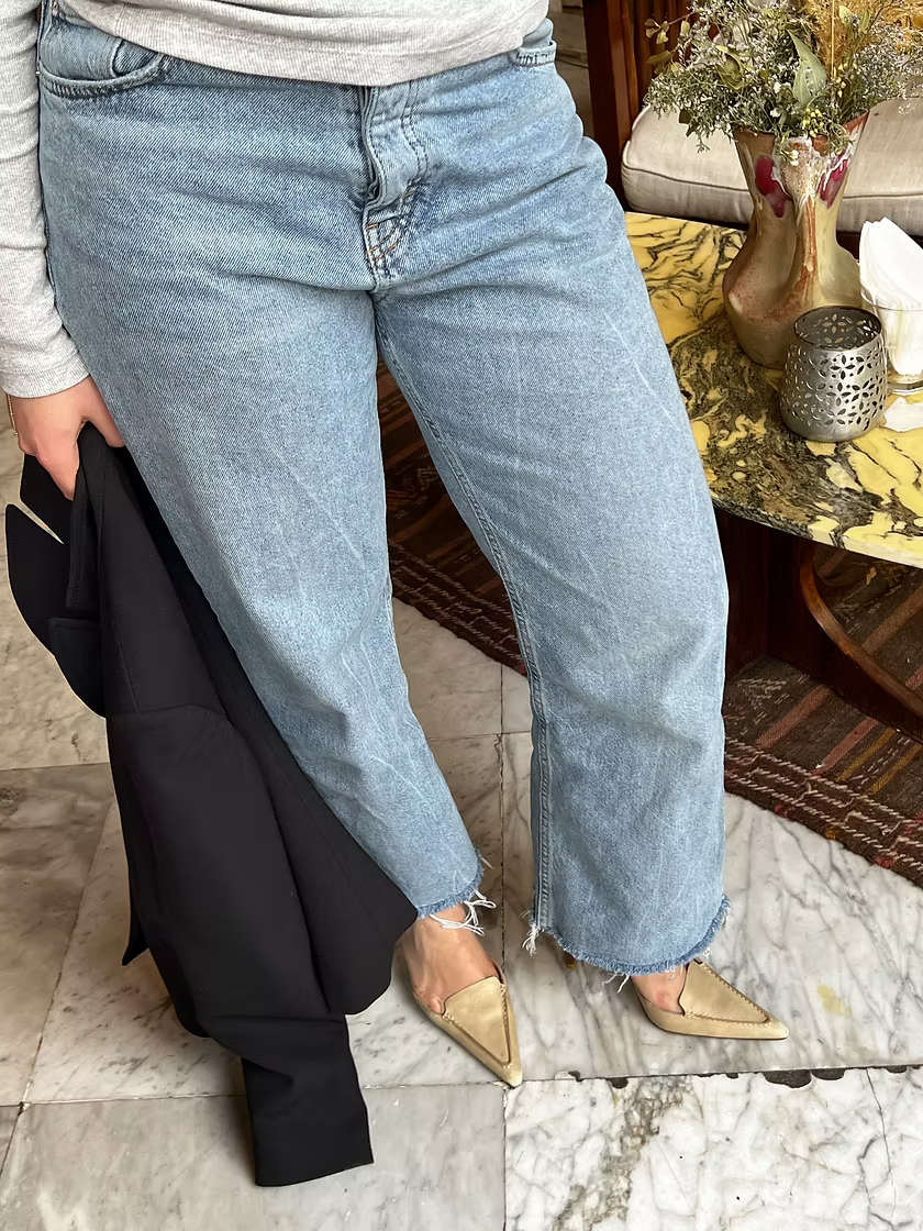 Vintage Gucci Nude Mules