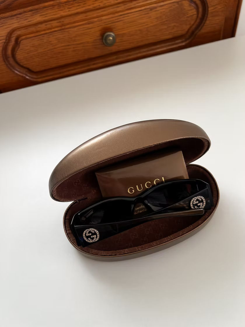 Vintage Gucci Strass Sunglasses