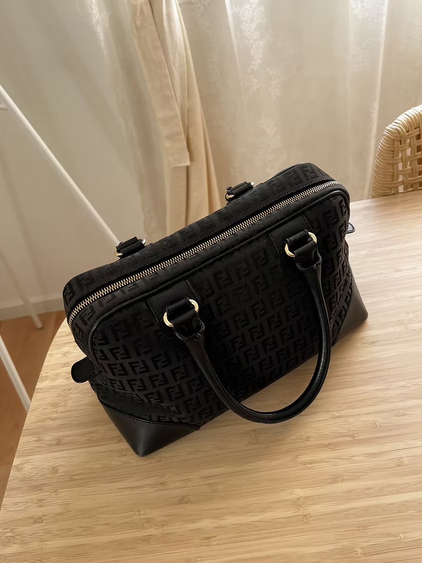Vintage Fendi FF Monogram Handbag