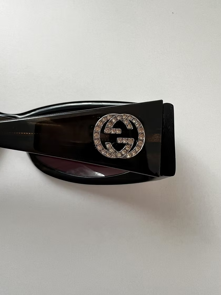 Vintage Gucci Strass Sunglasses