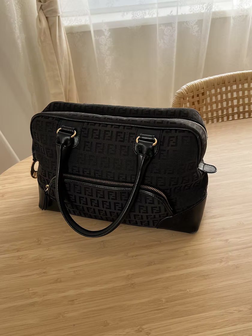 Vintage Fendi FF Monogram Handbag